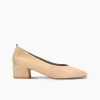 Beżowe czółenka damskie