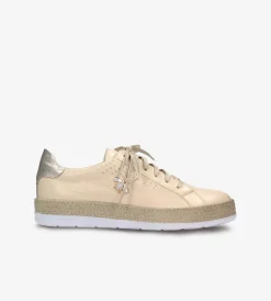 Beżowe sneakersy damskie