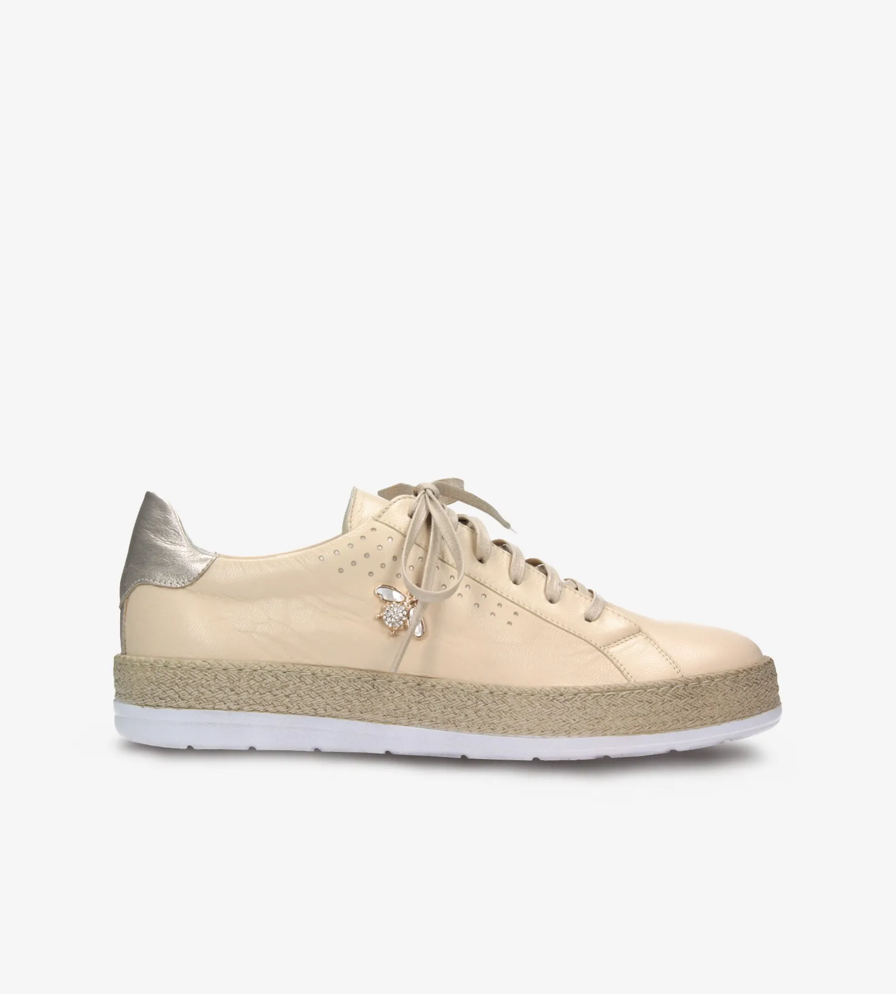 Beżowe sneakersy damskie