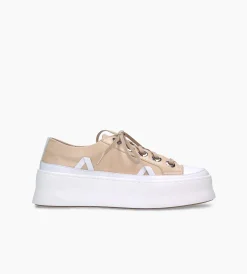 Beżowe sneakersy damskie