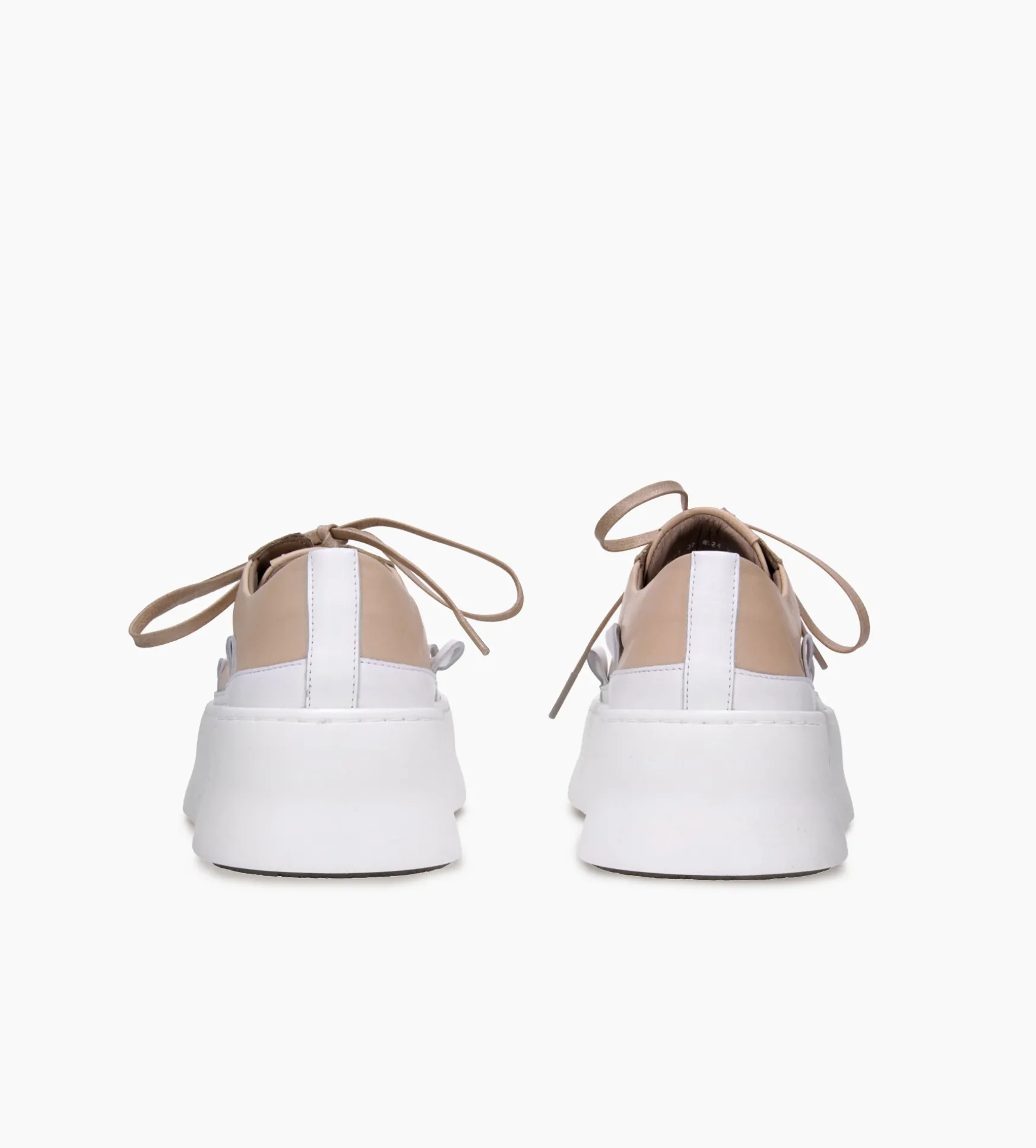 Beżowe sneakersy damskie