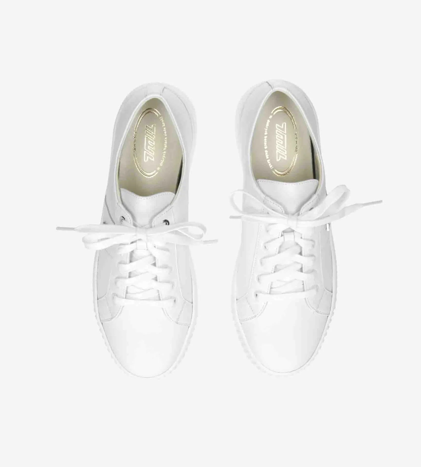 Białe sneakersy damskie