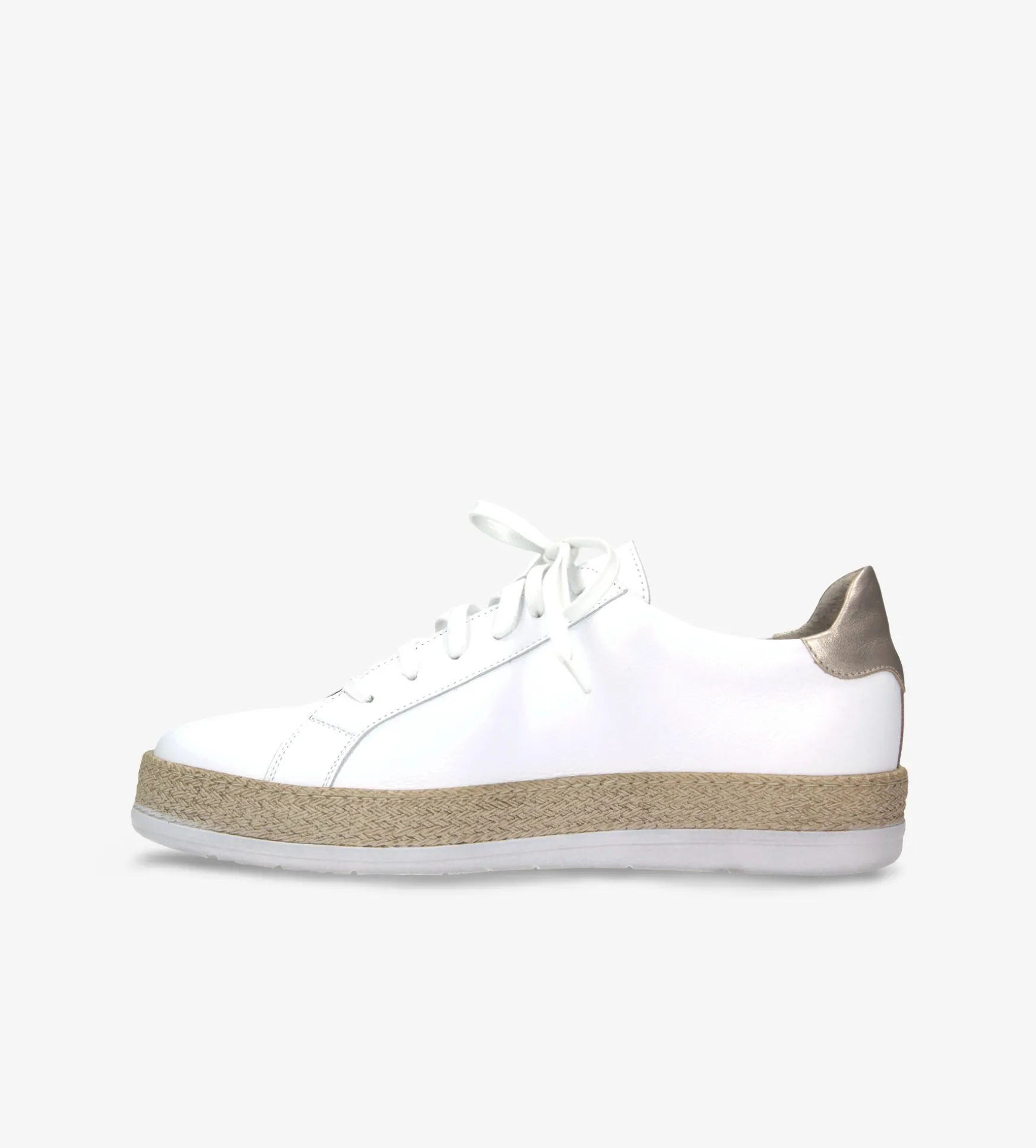 Białe sneakersy damskie