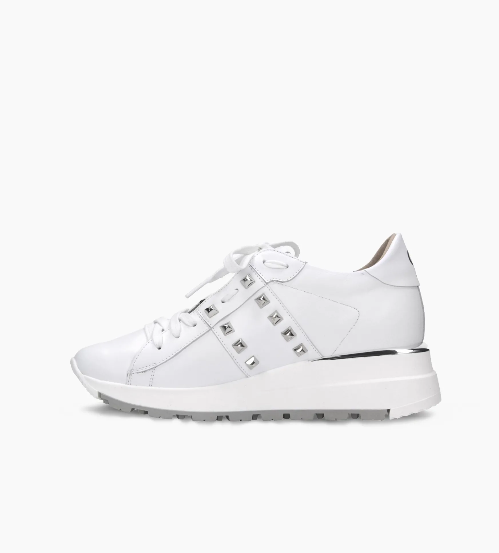 Białe sneakersy damskie