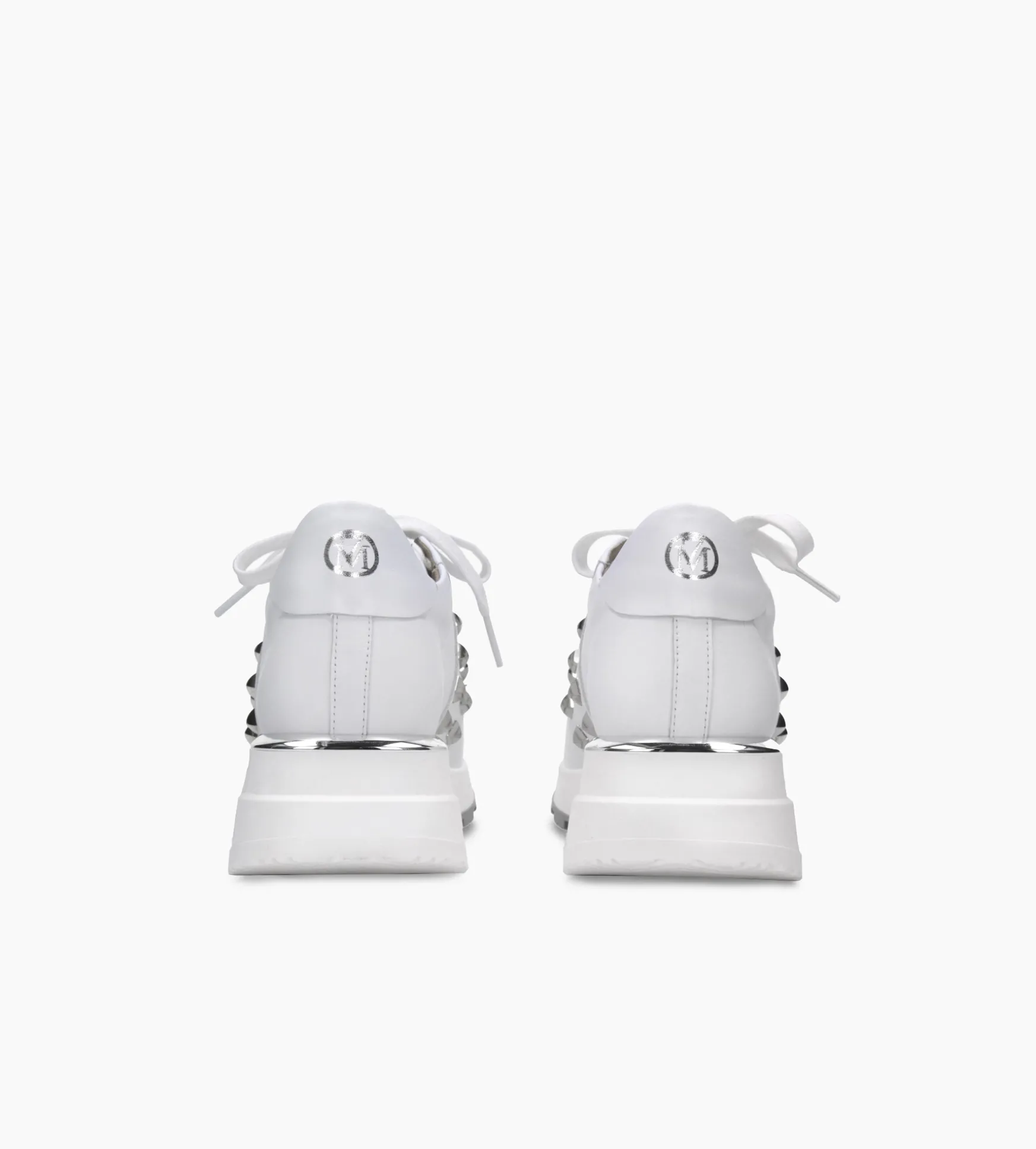 Białe sneakersy damskie