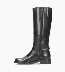 Czarne kozaki damskie