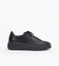 Czarne sneakersy damskie