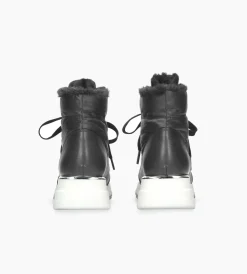 Czarne sneakersy damskie