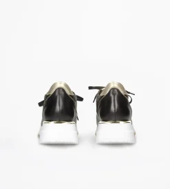 Czarne sneakersy damskie