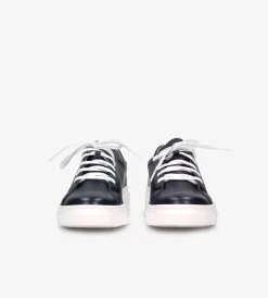 Granatowe sneakersy damskie