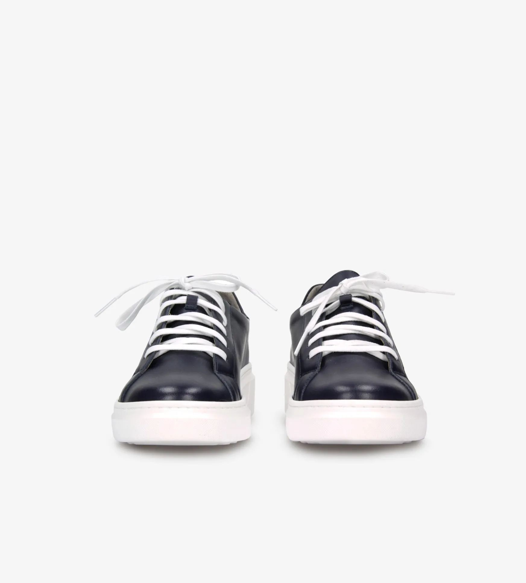 Granatowe sneakersy damskie