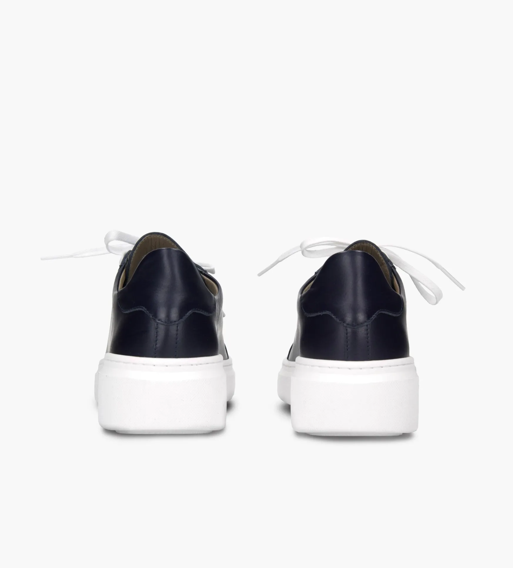 Granatowe sneakersy damskie