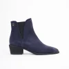 Granatowe sztyblety damskie
