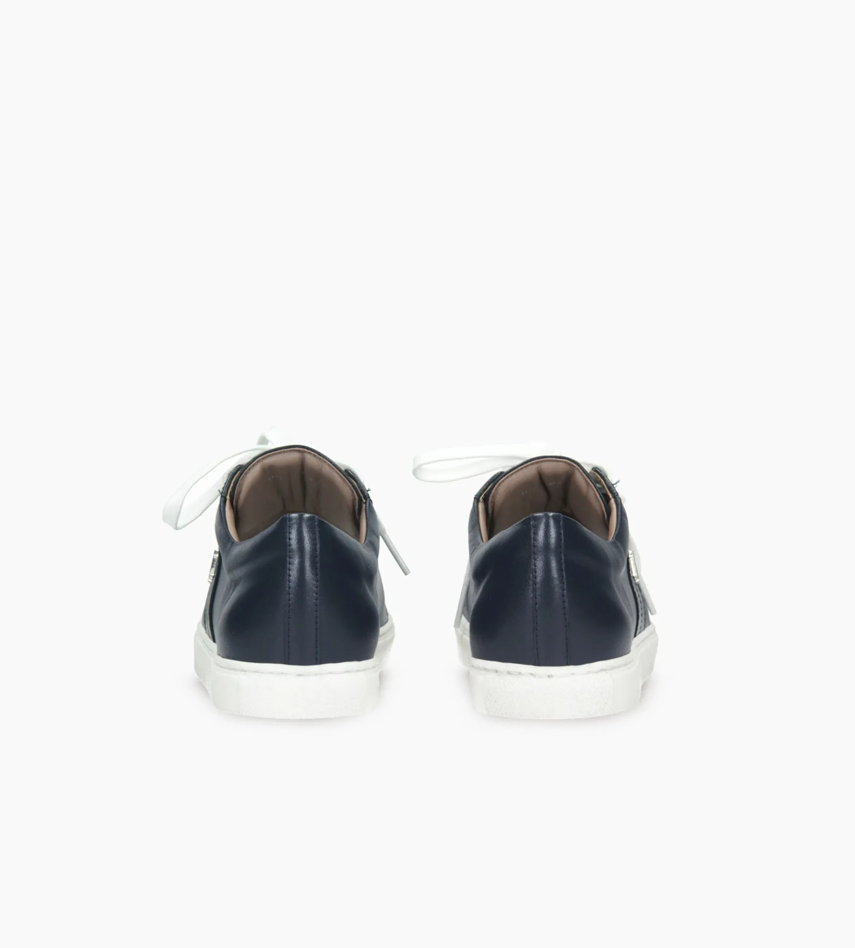 Granatowe trampki damskie