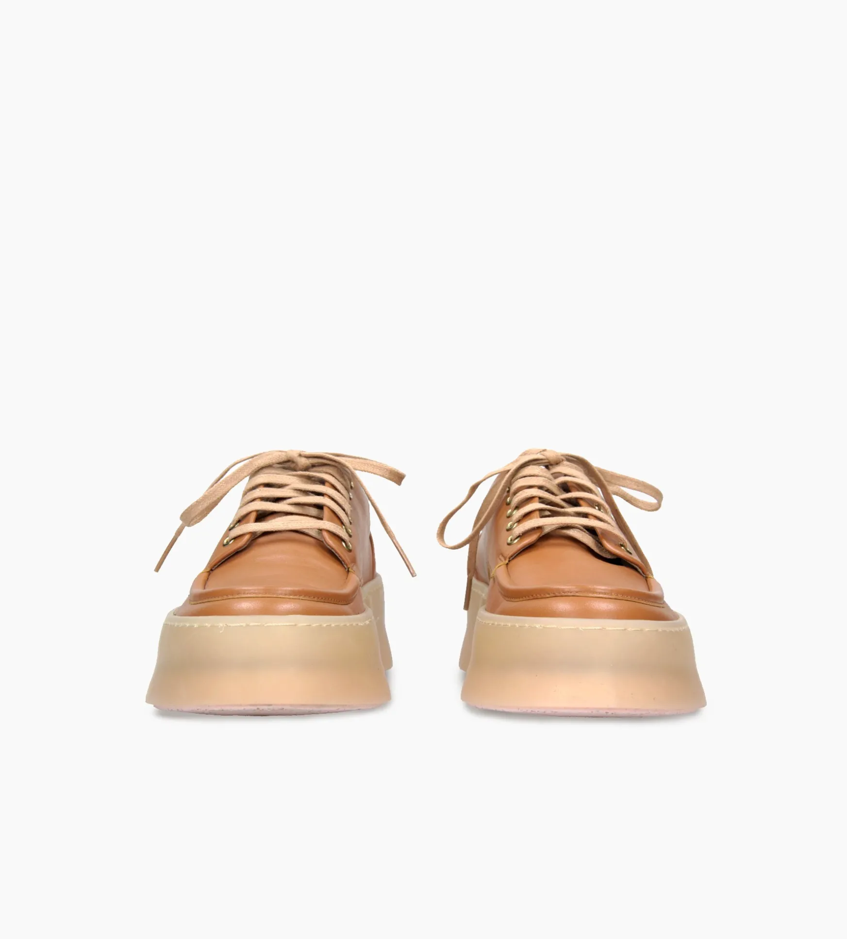 Koniakowe sneakersy damskie
