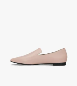 Loafersy różowa damska