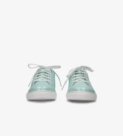 Pistacjowe trampki damskie