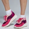 Różowe sneakersy damskie