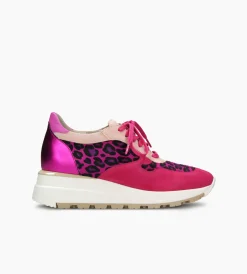 Różowe sneakersy damskie