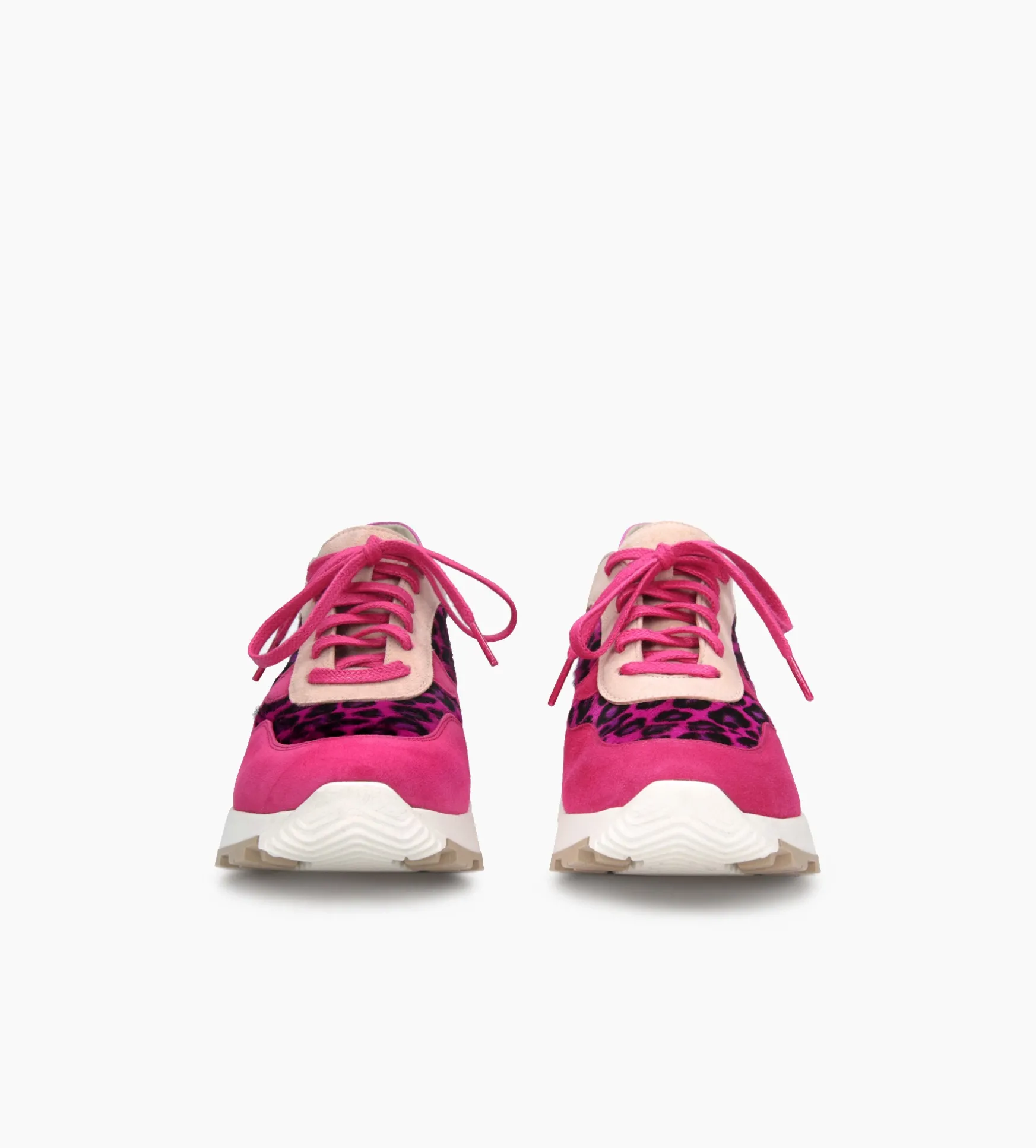 Różowe sneakersy damskie