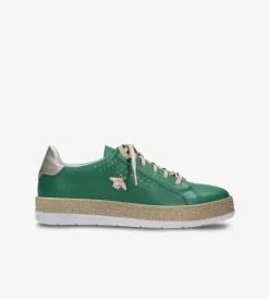 Zielone sneakersy damskie