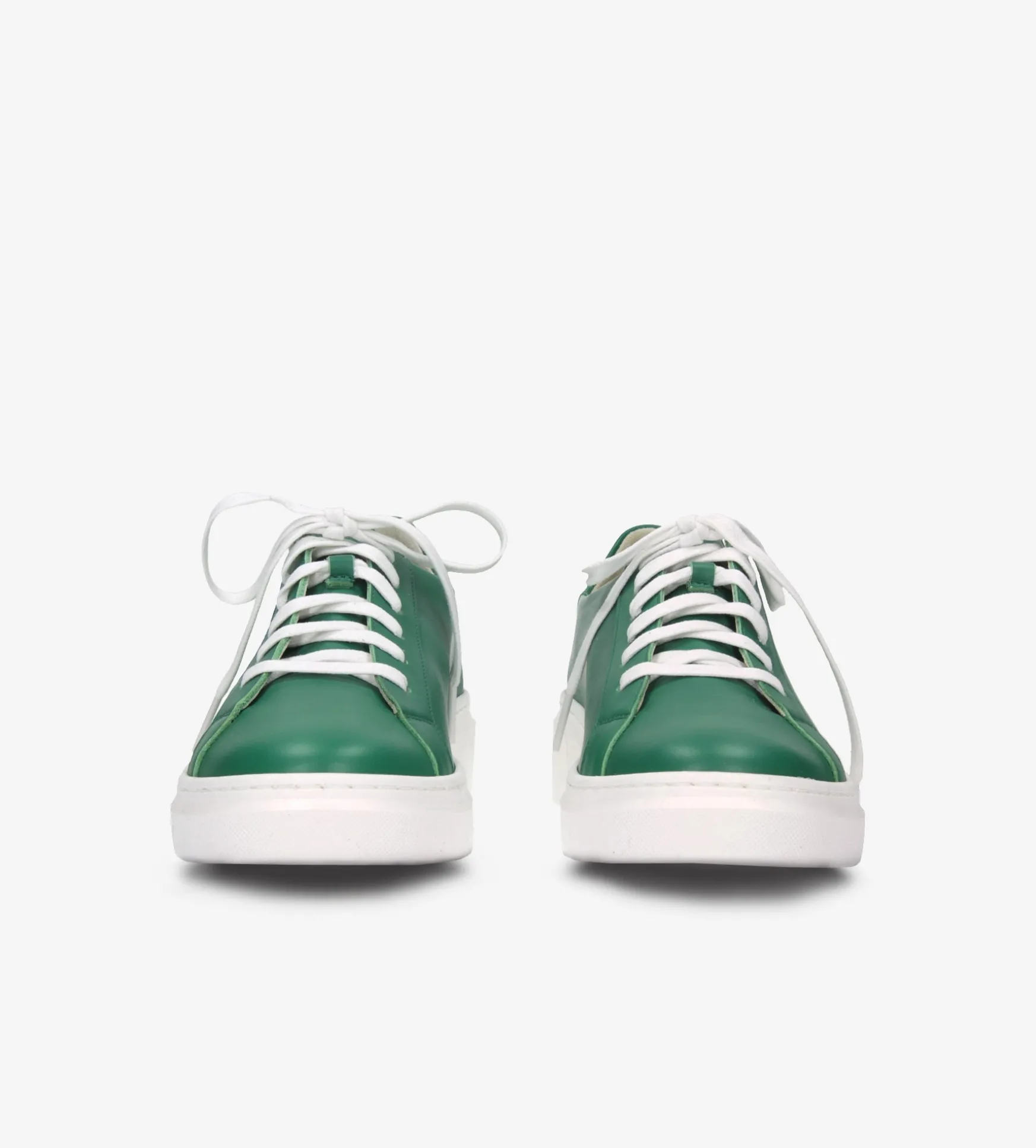 Zielone sneakersy damskie
